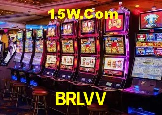 Tela de boas-vindas e lobby de jogos do aplicativo BRLVV